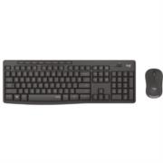 LOGITECH - Teclado y Mouse Logitech MK295 Silent Inalámbrico USB Color Grafito