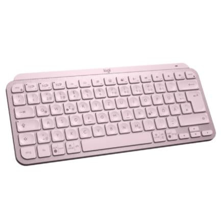 LOGITECH - Teclado Logitech MX Keys Mini Inalámbrico Minimalista Color Rosa