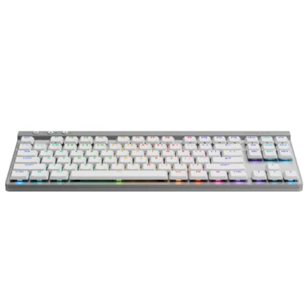 LOGITECH - Teclado Logitech G515 LightSpeed TKL Inalambrico  Gaming  USB Color Blanco