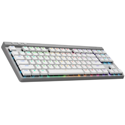 LOGITECH - Teclado Logitech G515 LightSpeed TKL Inalambrico  Gaming  USB Color Blanco