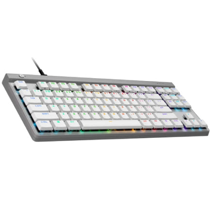 LOGITECH - Teclado Logitech G515 TKL Wired Gaming  USB Color Blanco