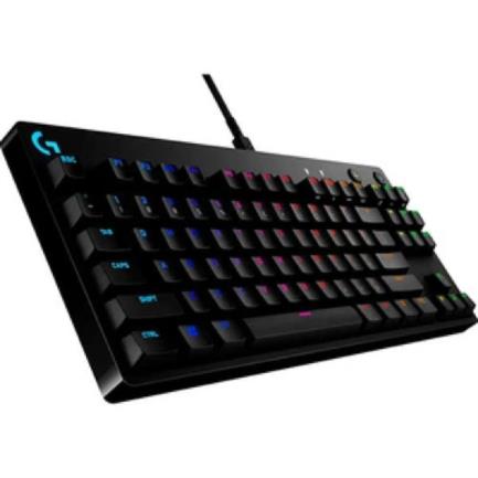 LOGITECH - Teclado Logitech Mecánico Gaming Pro Iluminación RGB Color Negro