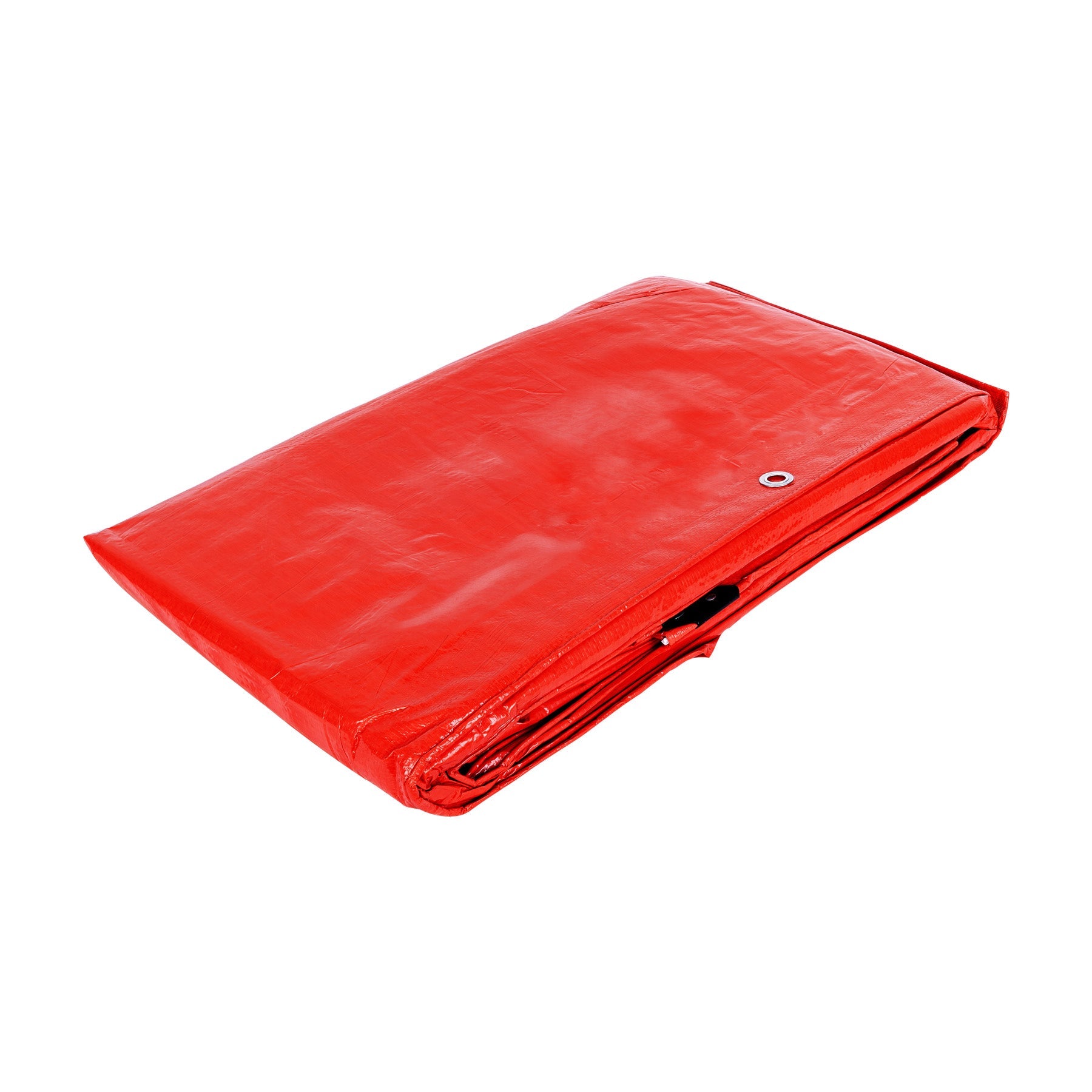 Lona de polietileno 6 x 6 m, roja, 110 g/m2, PRETUL