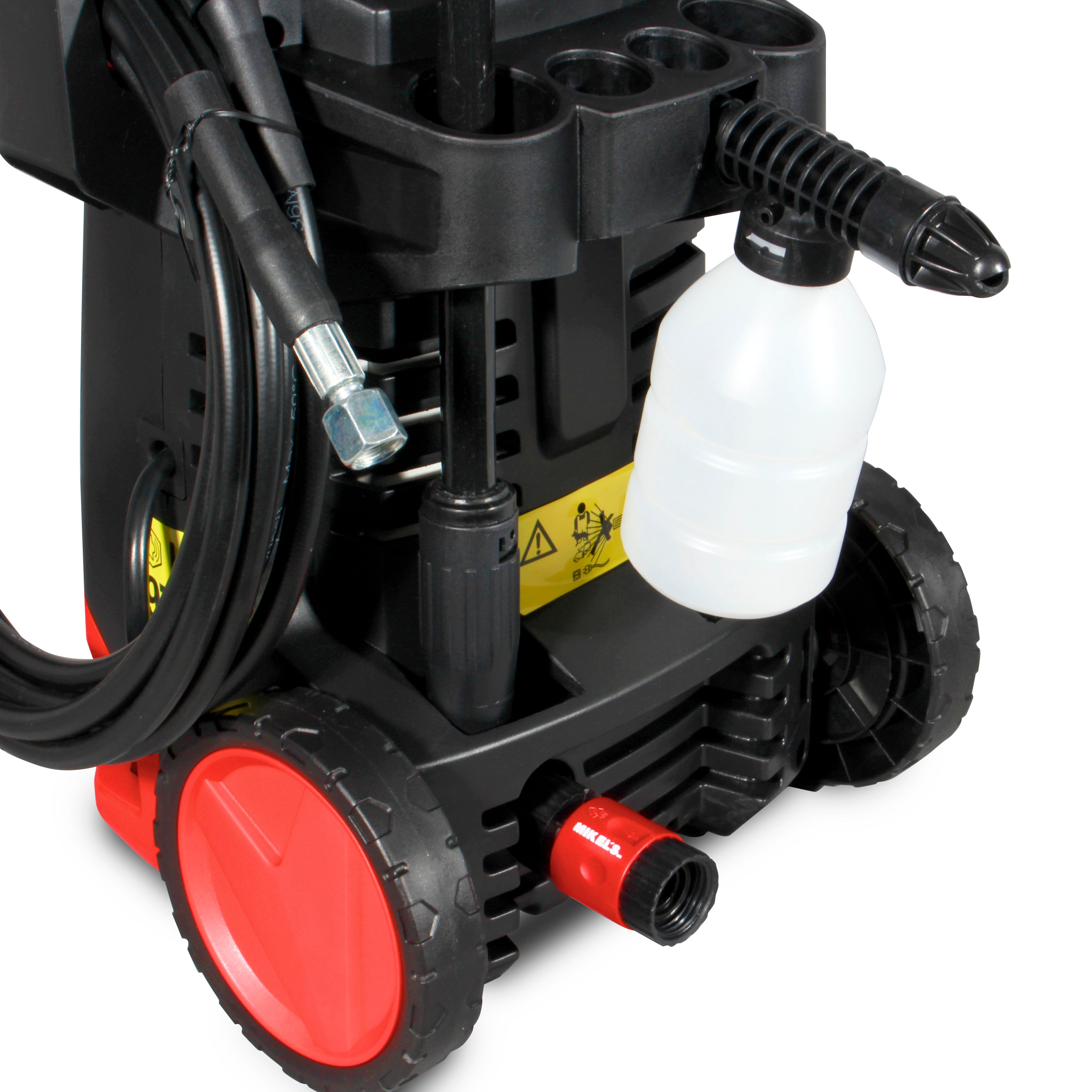 Hidrolavadora de alta presión eléctrica motor de carbones (1,800 PSI)