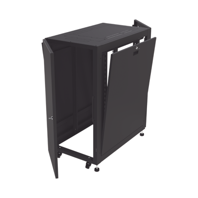 LINKEDPRO BY EPCOM - Gabinete Profesional para Telecomunicaciones de 24UR, 600 mm de Ancho x 1000 mm de Profundidad, Se envía el Gabinete Armado.