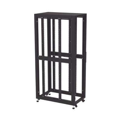 LINKEDPRO BY EPCOM - Gabinete para Telecomunicaciones Rack Estándar de 19", 42UR, 600 mm Ancho x 1000 mm Profundidad. Fabricado en Acero, Se envía el Gabinete Armado.