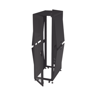 LINKEDPRO BY EPCOM - Gabinete para Telecomunicaciones Rack Estándar de 19", 42UR, 600 mm Ancho x 1000 mm Profundidad. Fabricado en Acero, Se envía el Gabinete Armado.