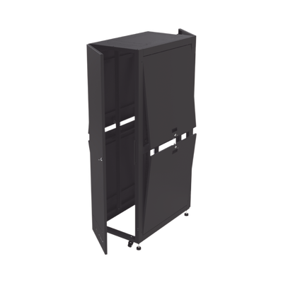LINKEDPRO BY EPCOM - Gabinete para Telecomunicaciones Rack Estándar de 19", 42UR, 600 mm Ancho x 1000 mm Profundidad. Fabricado en Acero, Se envía el Gabinete Armado.
