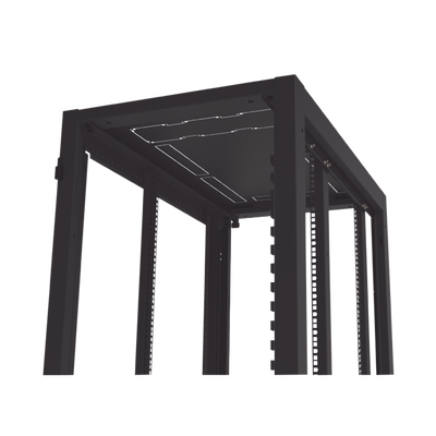 LINKEDPRO BY EPCOM - Gabinete para Telecomunicaciones Rack Estándar de 19", 42UR, 600 mm Ancho x 1000 mm Profundidad. Fabricado en Acero, Se envía el Gabinete Armado.
