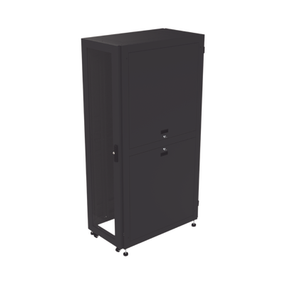 LINKEDPRO BY EPCOM - Gabinete para Telecomunicaciones Rack Estándar de 19", 42UR, 600 mm Ancho x 1000 mm Profundidad. Fabricado en Acero, Se envía el Gabinete Armado.