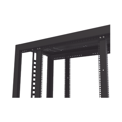 LINKEDPRO BY EPCOM - Gabinete Profesional para Telecomunicaciones de 45UR, 1200 mm Profundidad, Incluye 2 Organizadores Verticales de 45 Unidades de Rack, Se envía el Gabinete Armado.