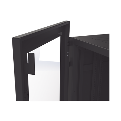 LINKEDPRO BY EPCOM - Gabinete Profesional para Telecomunicaciones de 45UR, 1200 mm Profundidad, Incluye 2 Organizadores Verticales de 45 Unidades de Rack, Se envía el Gabinete Armado.