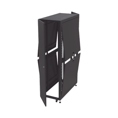LINKEDPRO BY EPCOM - Gabinete Profesional para Telecomunicaciones de 45UR, 1200 mm Profundidad, Incluye 2 Organizadores Verticales de 45 Unidades de Rack, Se envía el Gabinete Armado.