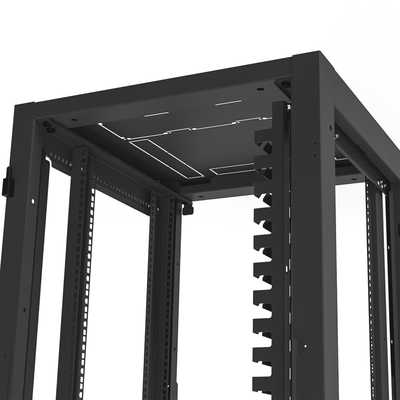 LINKEDPRO BY EPCOM - Gabinete Profesional para Telecomunicaciones de 19in, Instalación a Piso, 24UR, 600 mm Profundidad, Se envía el Gabinete Armado.