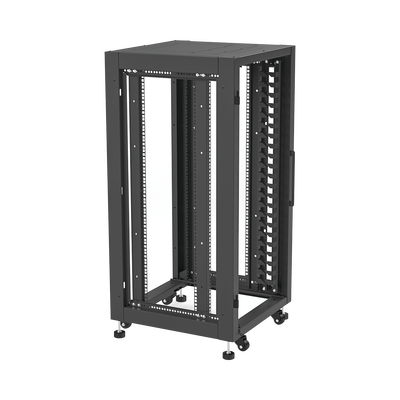 LINKEDPRO BY EPCOM - Gabinete Profesional para Telecomunicaciones de 19in, Instalación a Piso, 24UR, 600 mm Profundidad, Se envía el Gabinete Armado.