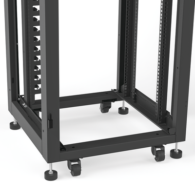 LINKEDPRO BY EPCOM - Gabinete para Telecomunicaciones Rack Estándar de 19", 42UR, 600 mm Ancho x 600 mm Profundidad. Fabricado en Acero, Se envía el Gabinete Armado.