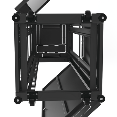 LINKEDPRO BY EPCOM - Gabinete para Telecomunicaciones Rack Estándar de 19", 42UR, 600 mm Ancho x 600 mm Profundidad. Fabricado en Acero, Se envía el Gabinete Armado.