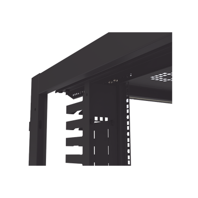 LINKEDPRO BY EPCOM - Gabinete para Telecomunicaciones Rack Estándar de 19", 42UR, 800 mm Ancho x 1000 mm Profundidad. Fabricado en Acero, Se envía el Gabinete Armado.