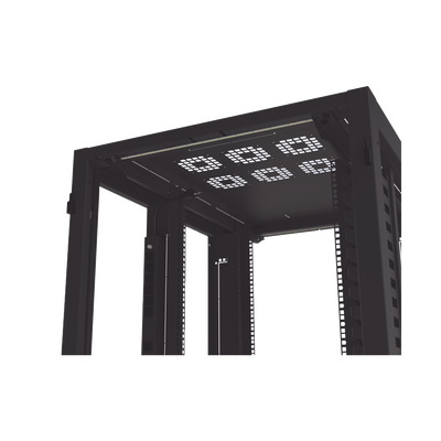 LINKEDPRO BY EPCOM - Gabinete para Telecomunicaciones Rack Estándar de 19", 42UR, 800 mm Ancho x 1000 mm Profundidad. Fabricado en Acero, Se envía el Gabinete Armado.