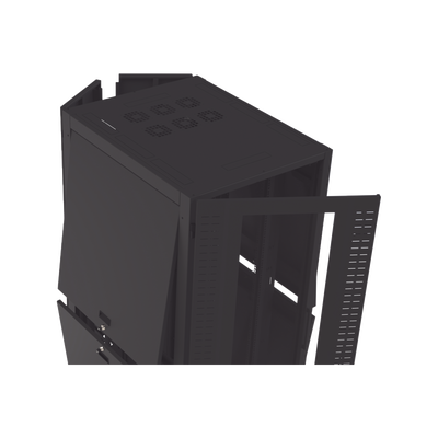 LINKEDPRO BY EPCOM - Gabinete para Telecomunicaciones Rack Estándar de 19", 42UR, 800 mm Ancho x 1000 mm Profundidad. Fabricado en Acero, Se envía el Gabinete Armado.