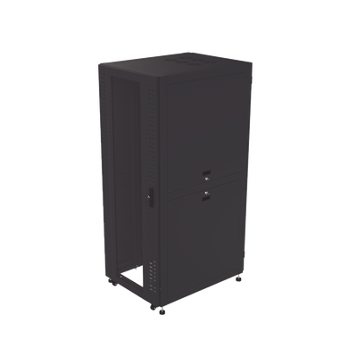 LINKEDPRO BY EPCOM - Gabinete para Telecomunicaciones Rack Estándar de 19", 42UR, 800 mm Ancho x 1000 mm Profundidad. Fabricado en Acero, Se envía el Gabinete Armado.