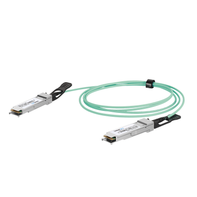 LINKEDPRO - Cable AOC QSFP28 de 100 Gbps a 100 Gbps / Cable de fibra óptica Activo / Longitud: 2 metros