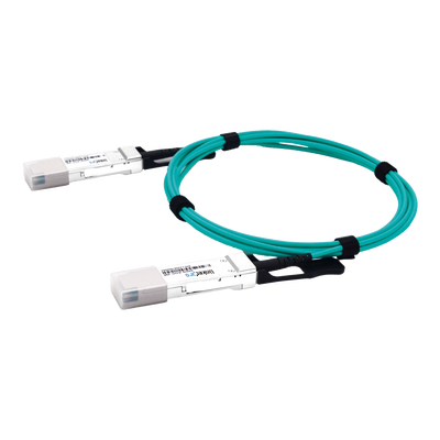 LINKEDPRO - Cable AOC QSFP56 de 200 Gbps a 200 Gbps / Cable de fibra óptica Activo / Longitud: 1 metro