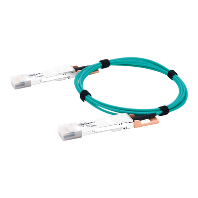 LINKEDPRO - Cable AOC QSFP-DD de 400 Gbps a 400 Gbps / Cable de fibra óptica Activo / Longitud: 3 metros