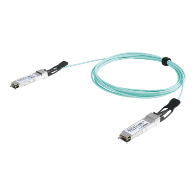 LINKEDPRO - Cable AOC QSFP+ de 40 Gbps a 40 Gbps / Cable de fibra óptica Activo / Longitud: 1 metro