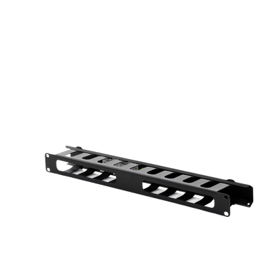LINKEDPRO BY EPCOM - Organizador de Cables Horizontal de 1U para Rack de 19" con Cubierta Metálica