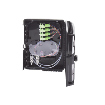 LINKEDPRO BY EPCOM - Cierre de Empalme para 24 Fusiones de Fibra Óptica, Interior/Exterior, con 16 Acopladores SC/APC y Splitter 1x16 SC/APC Incluido, IP65