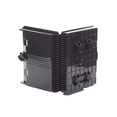 LINKEDPRO BY EPCOM - Cierre de Empalme para 24 Fusiones de Fibra Óptica, Interior/Exterior, con 16 Acopladores SC/APC y Splitter 1x16 SC/APC Incluido, IP65