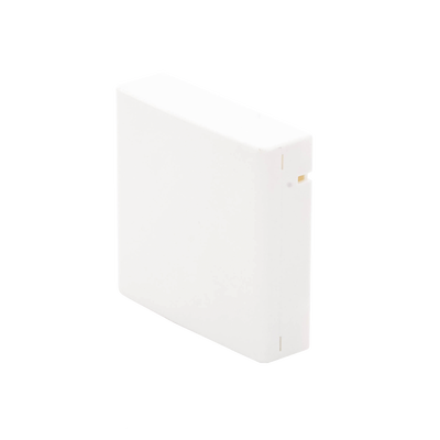 LINKEDPRO BY EPCOM - Caja Terminal de Fibra Óptica (Roseta) con un Acoplador SC/APC, Color Blanco