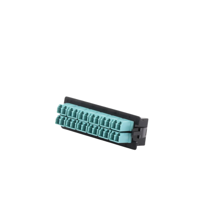 LINKEDPRO BY EPCOM - Placa Acopladora para Distribuidor de Fibra Óptica LP-ODF-8024, Incluye 12 Acopladores LC Duplex para Fibra Multimodo