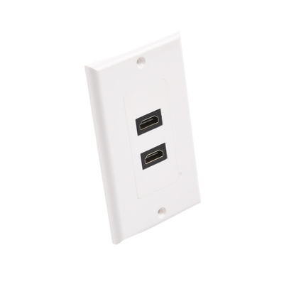 LINKEDPRO BY EPCOM - Placa de Pared de 2 Puertos HDMI Hembra a Hembra