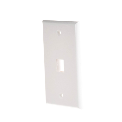 LINKEDPRO BY EPCOM - Placa de Pared de 1 Puerto, Keystone, Color Blanco