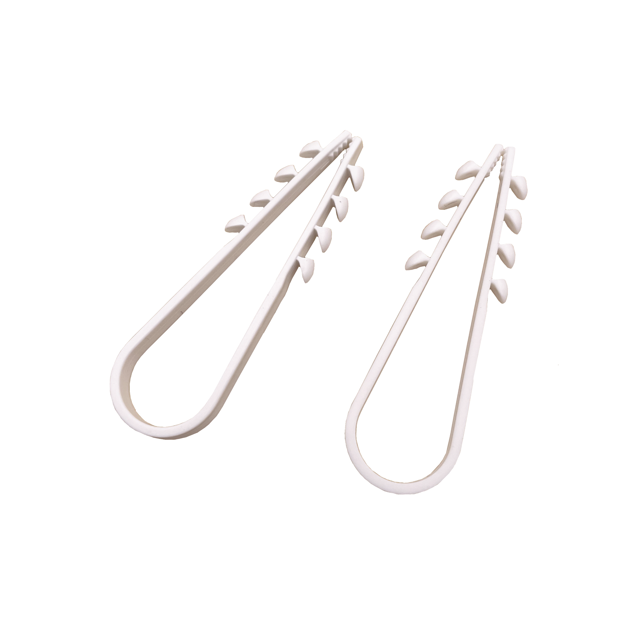 LINKEDPRO - Bolsa con 100 clips sujetadores de plástico para cables de 11 a 19 mm. Ideales para instalaciones en pared, brindan sujeción firme y segura.