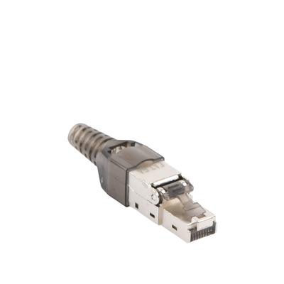 LINKEDPRO BY EPCOM - Plug RJ45 Blindado Categoría 6A - Sin Herramienta, para Terminación en Campo