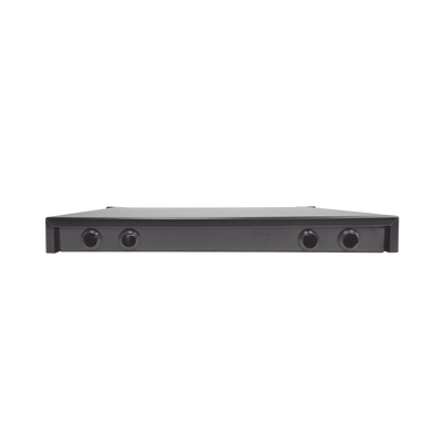 LINKEDPRO BY EPCOM - Distribuidor de Fibra Óptica Deslizable, Vacío, 19 Pulgadas (48.26 cm), Acepta 24 Adaptadores LC Duplex o LC Simplex o 24 SC Simplex, 1U