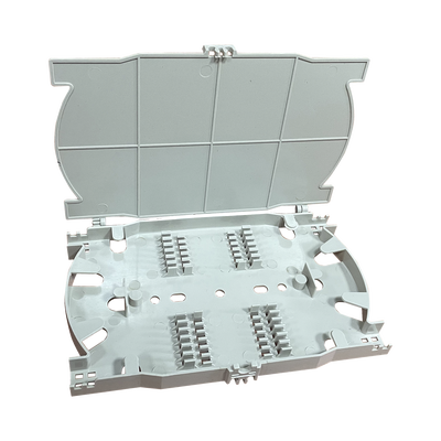 LINKEDPRO - Charola de Empalme para Fibra Óptica, Protección para 24 Empalmes de Fusión o Mecánicos, Compatible con Distribuidor LPODF8002