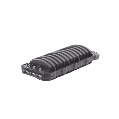 LINKEDPRO BY EPCOM - Caja de Distribución de Fibra Óptica Horizontal, hasta 96 Empalmes, Exterior IP68, 3 Puertos de Entrada y Salida