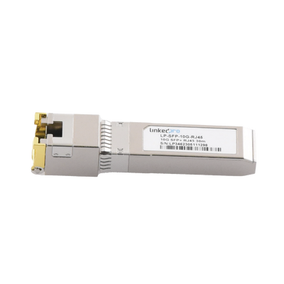LINKEDPRO BY EPCOM - Transceptor Óptico SFP+ a RJ45 /10 Gbps / Conector RJ45 / 10GBASE-T / Distancia de hasta 30 m.