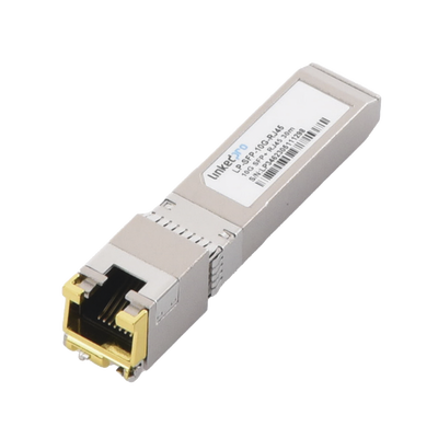 LINKEDPRO BY EPCOM - Transceptor Óptico SFP+ a RJ45 /10 Gbps / Conector RJ45 / 10GBASE-T / Distancia de hasta 30 m.