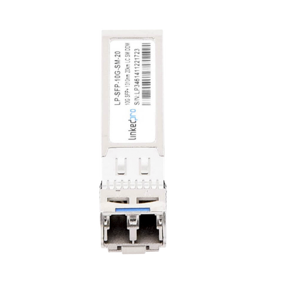 LINKEDPRO BY EPCOM - Transceptor Óptico SFP+ (Mini-Gbic) / Monomodo 1310 nm / 10 Gbps / 10GBASE-LR / Conectores LC/UPC Dúplex / DDM / Hasta 20 km