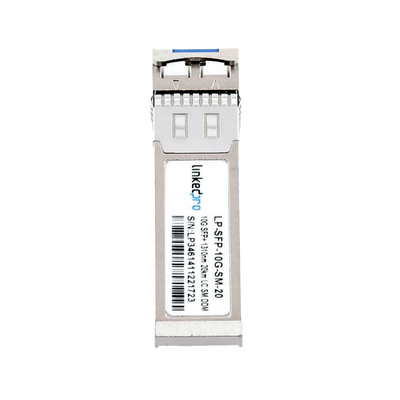 LINKEDPRO BY EPCOM - Transceptor Óptico SFP+ (Mini-Gbic) / Monomodo 1310 nm / 10 Gbps / 10GBASE-LR / Conectores LC/UPC Dúplex / DDM / Hasta 20 km