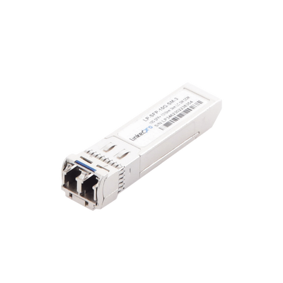 LINKEDPRO BY EPCOM - Transceptor Óptico SFP+ (Mini-Gbic) / Monomodo 1310 nm / 10 Gbps / 10GBASE / Conectores LC/UPC Dúplex / DDM / Hasta 3 km