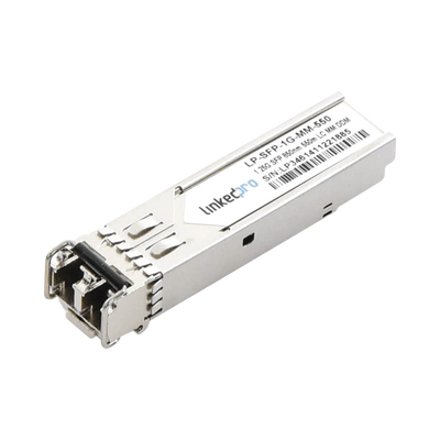 LINKEDPRO BY EPCOM - Transceptor Óptico SFP (Mini-Gbic) / Multimodo 850 nm / 1.25 Gbps / 1000BASE-SX / Conectores LC/UPC Dúplex / DDM / Hasta 550 m