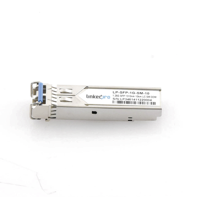 LINKEDPRO BY EPCOM - Transceptor Óptico SFP (Mini-Gbic) / Monomodo 1310 nm / 1.25 Gbps / 1000BASE-LX / Conectores LC/UPC Dúplex / DDM / Hasta 10 km
