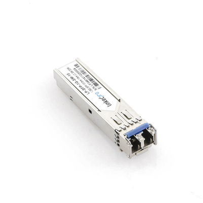 LINKEDPRO BY EPCOM - Transceptor Óptico SFP (Mini-Gbic) / Monomodo 1310 nm / 1.25 Gbps / 1000BASE-LX / Conectores LC/UPC Dúplex / DDM / Hasta 10 km