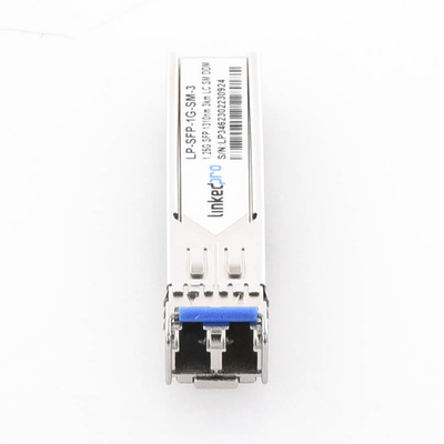 LINKEDPRO BY EPCOM - Transceptor Óptico SFP (Mini-Gbic) / Monomodo 1310 nm / 1.25 Gbps / 1000BASE / Conectores LC/UPC Dúplex / DDM / Hasta 3 km